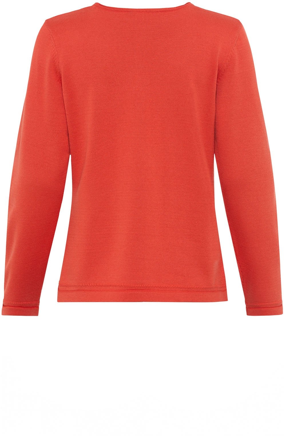 Spiced Orange Horizontal Ribbed Jumper