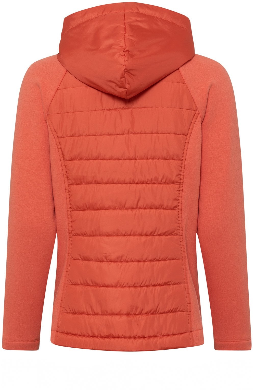 Spiced Orange Jersey and Quilted Jacket
