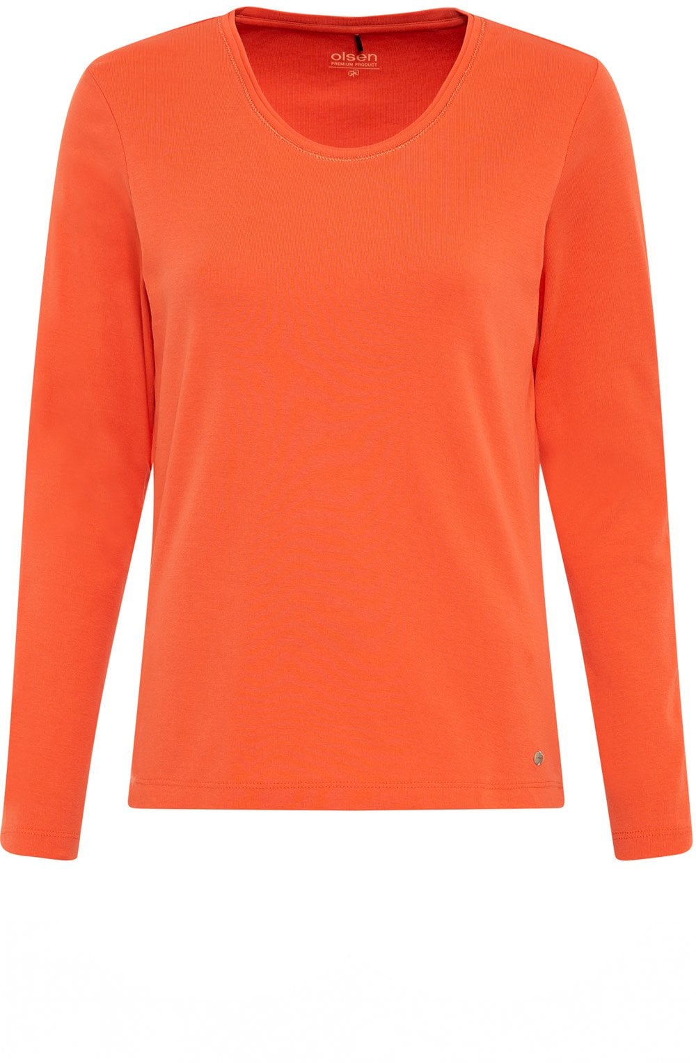 Spiced Orange Long Sleeve Edda Top