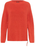 Spiced Orange Zip Detail Jumper