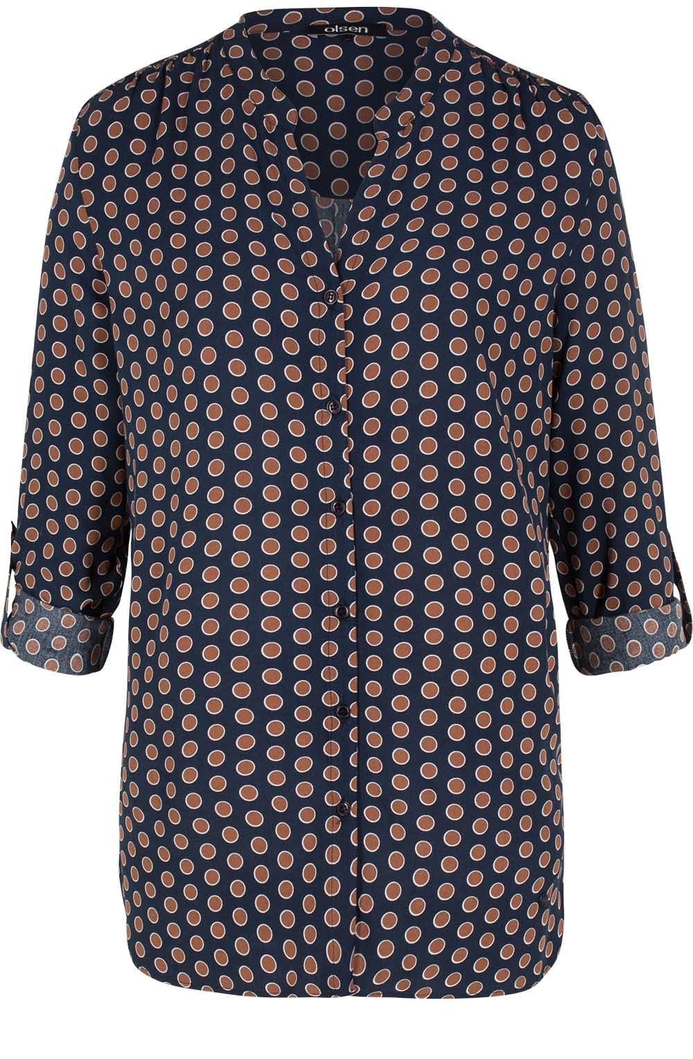 Spot Print Blouse