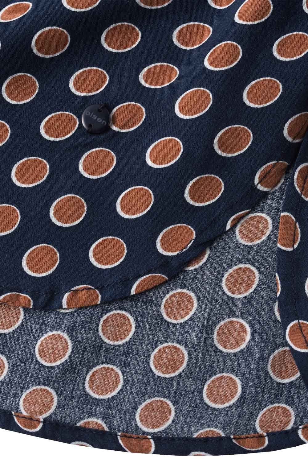 Spot Print Blouse