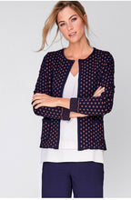 Spot Print Cardigan