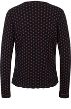 Spot Print Cardigan
