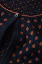 Spot Print Cardigan