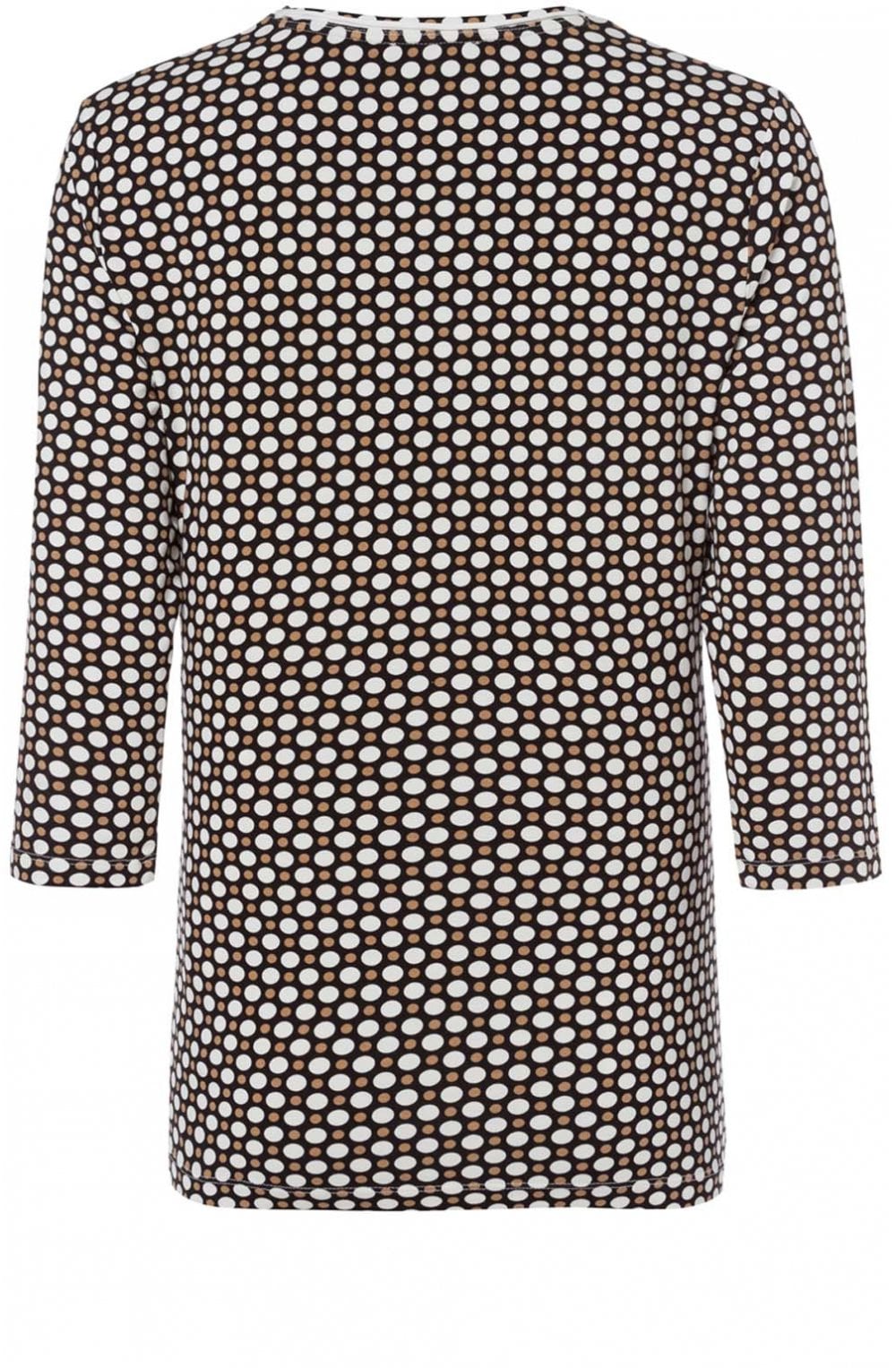 Spot Print Jersey Top