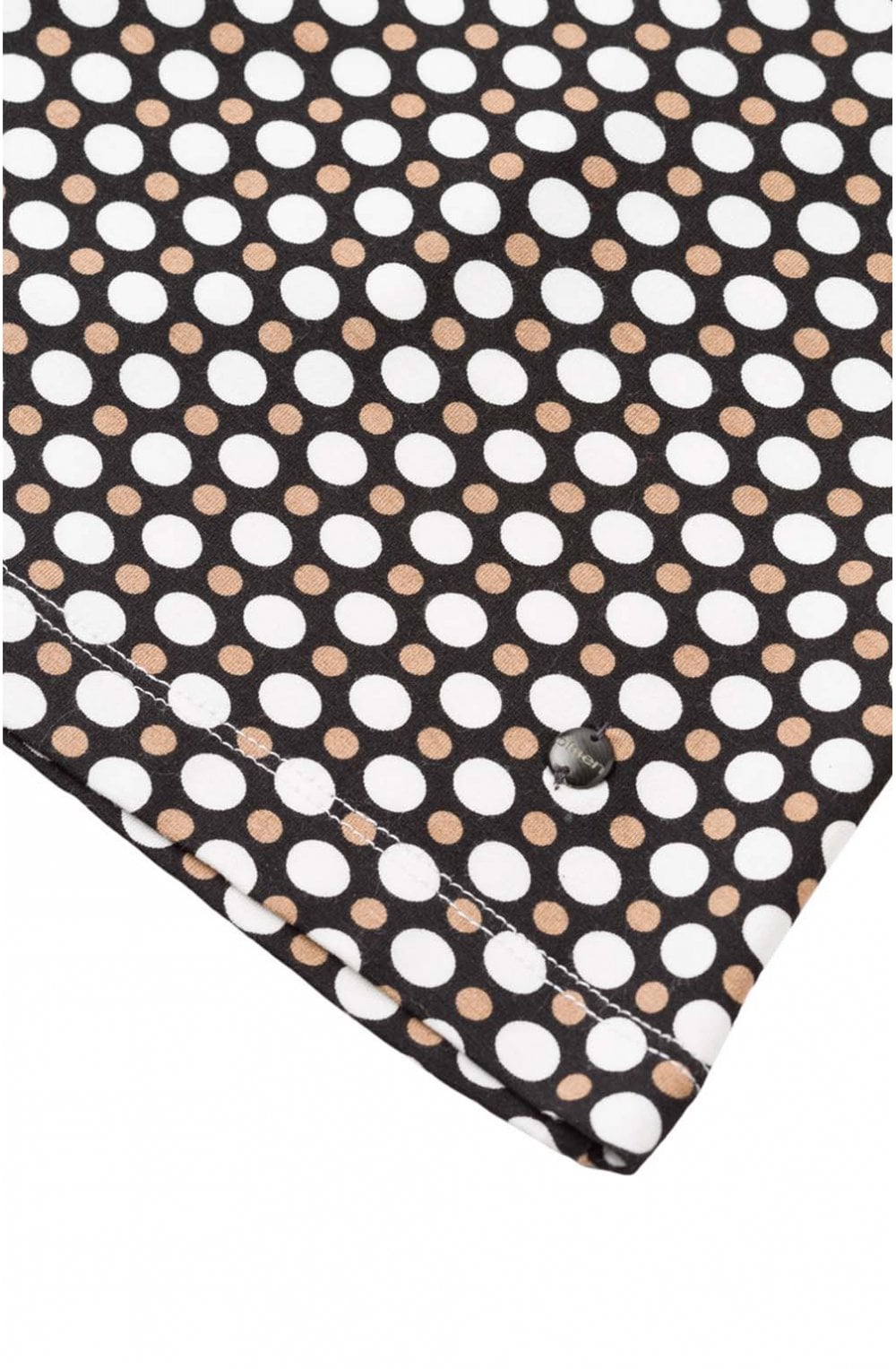 Spot Print Jersey Top
