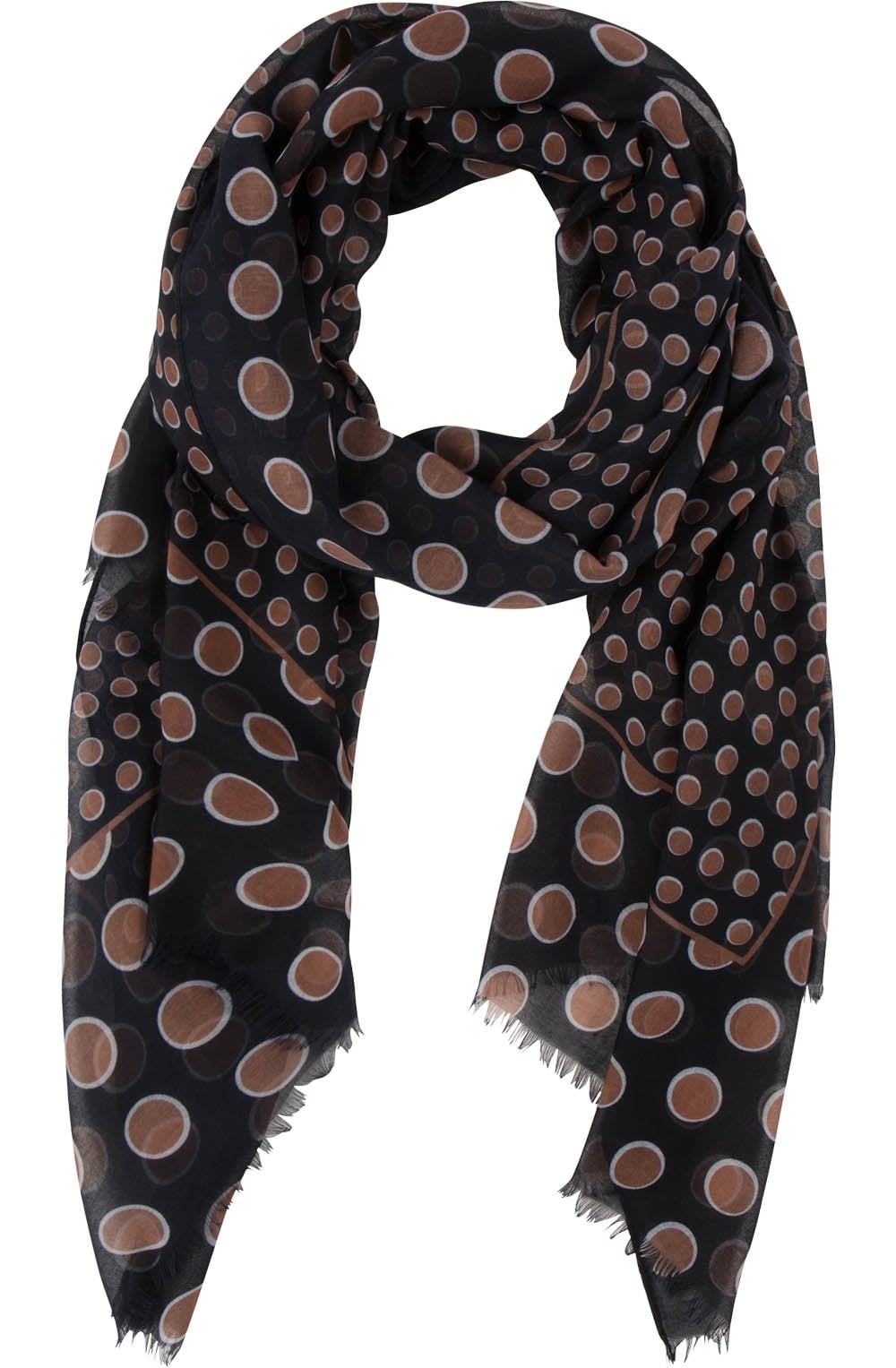 Spot Print Scarf