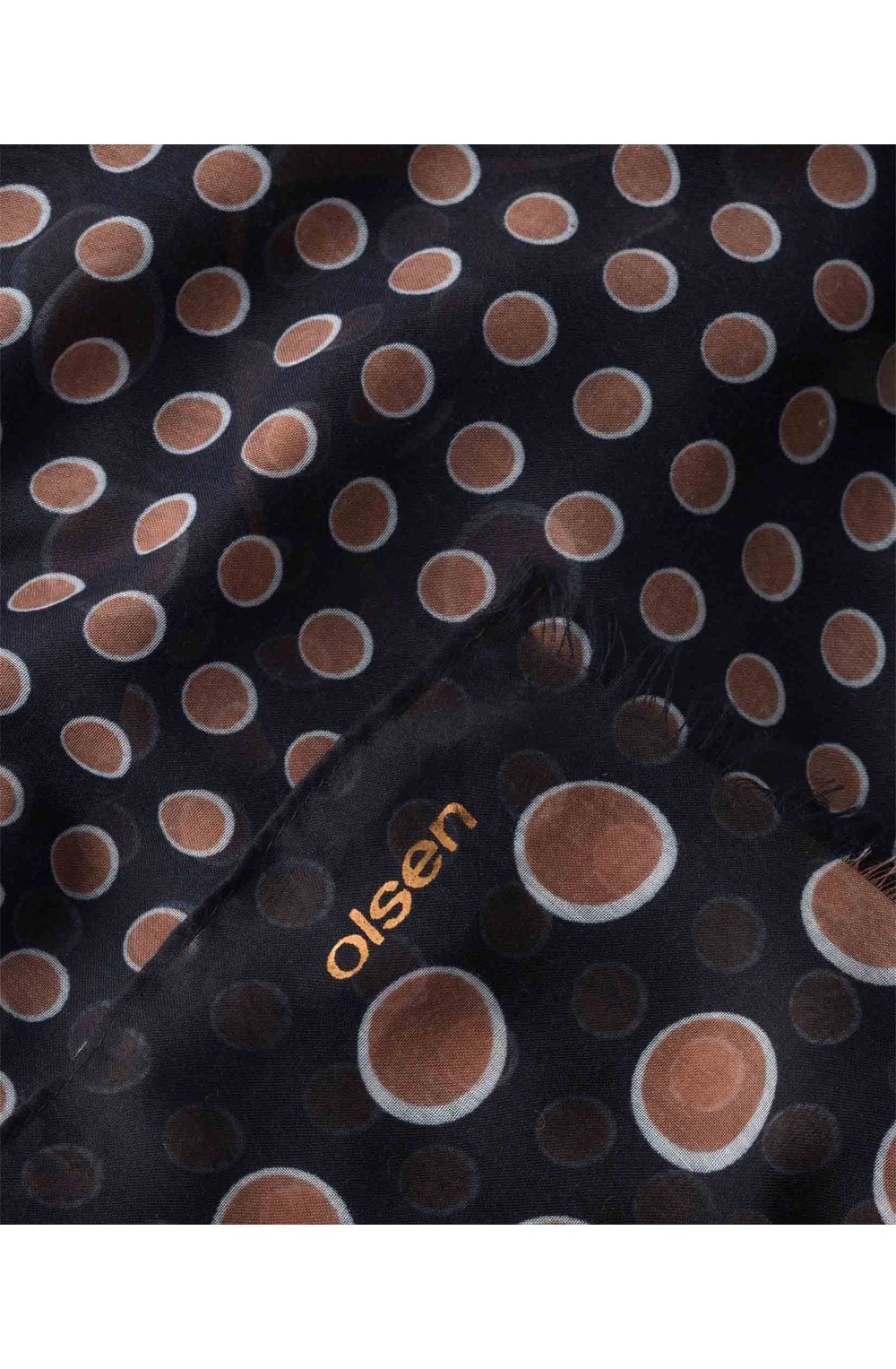 Spot Print Scarf
