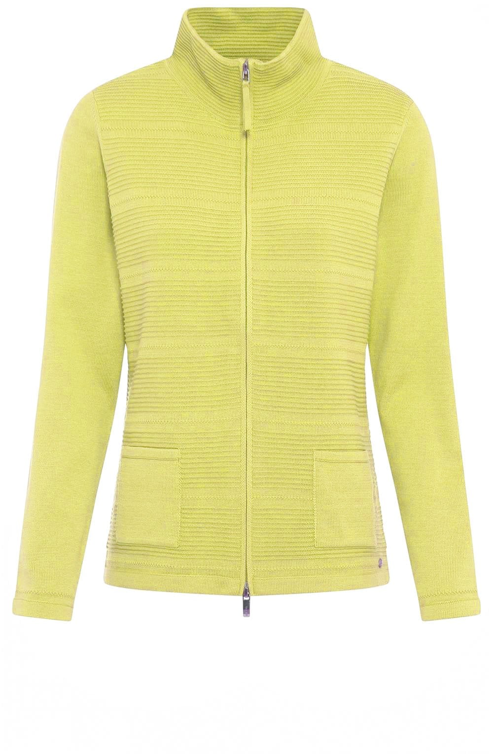 Star Fruit Horizontal Ribbed Cardigan