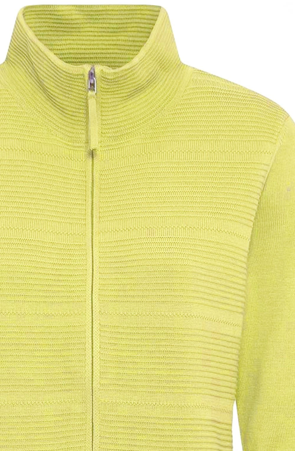 Star Fruit Horizontal Ribbed Cardigan