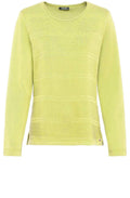 Star Fruit Horizontal Ribbed Jumper