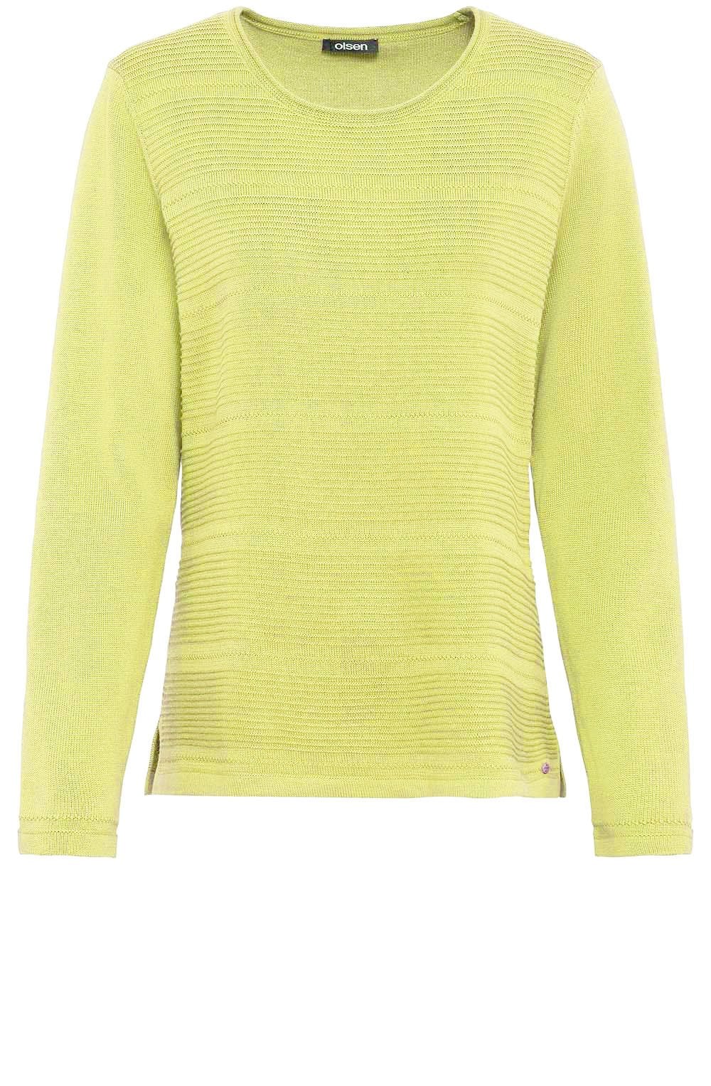 Star Fruit Horizontal Ribbed Jumper