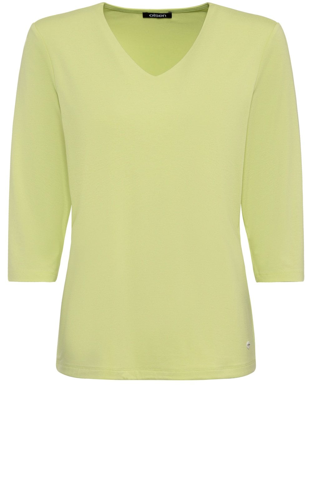 Star Fruit V Neck Jersey Top