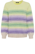 Starfruit Melange Striped Henny Jumper