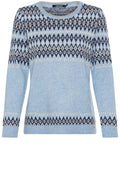 Sterling Blue Norwegian Style Eva Jumper