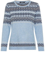Sterling Blue Norwegian Style Eva Jumper