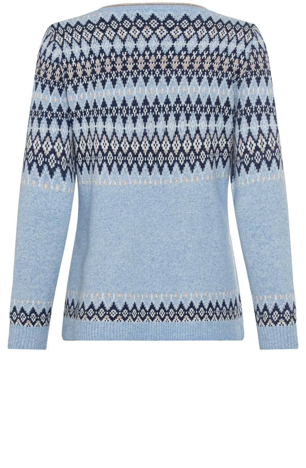 Sterling Blue Norwegian Style Eva Jumper