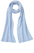Sterling Blue Super Soft Ribbed Scarf