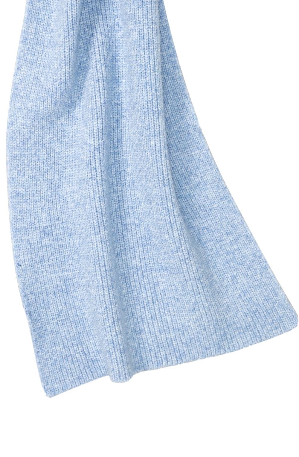 Sterling Blue Super Soft Ribbed Scarf