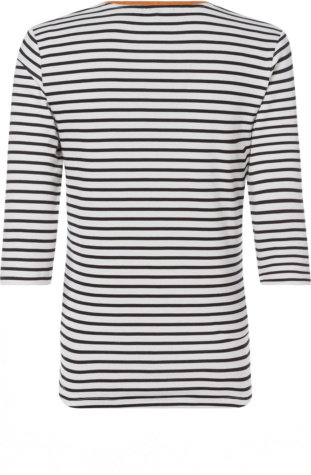 Striped Floral Design Top