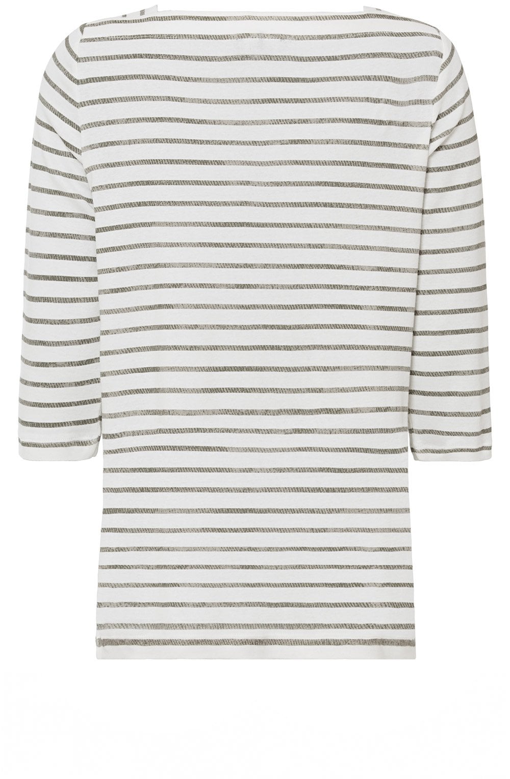 Striped Floral Design Top