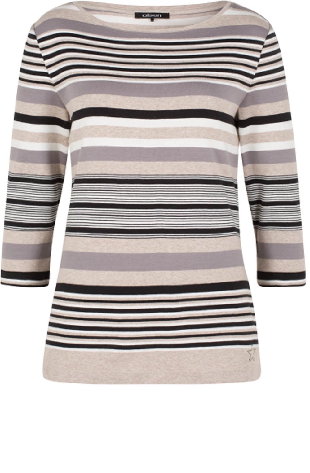 Striped Jersey Top