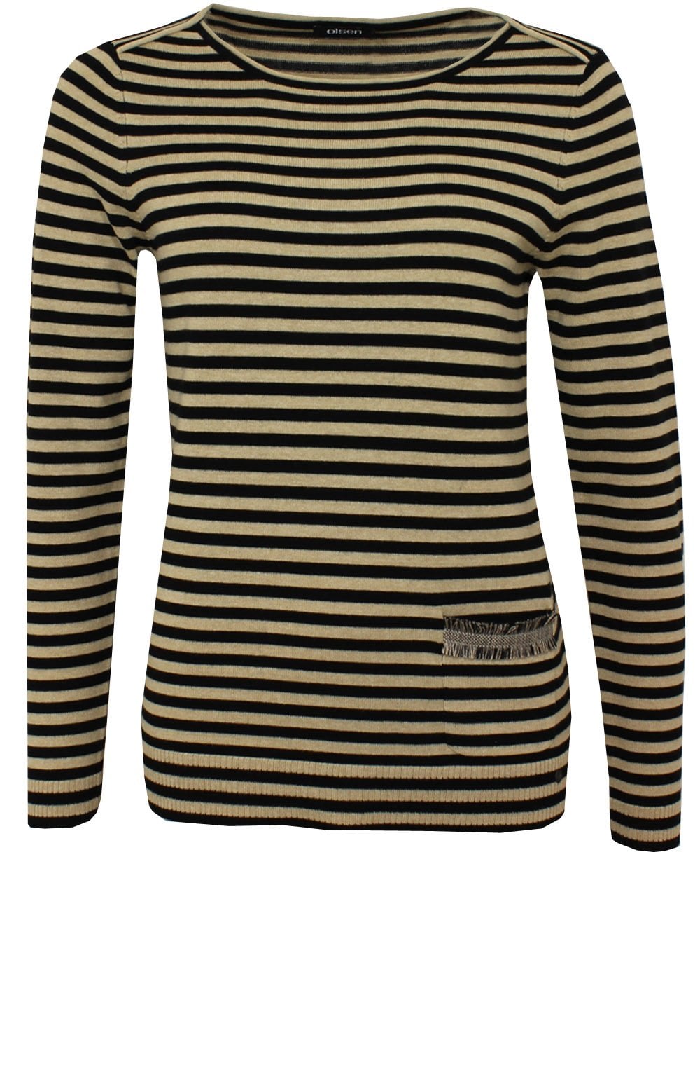 Striped Knit Sweater