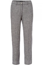 Striped Mona Linen Trousers