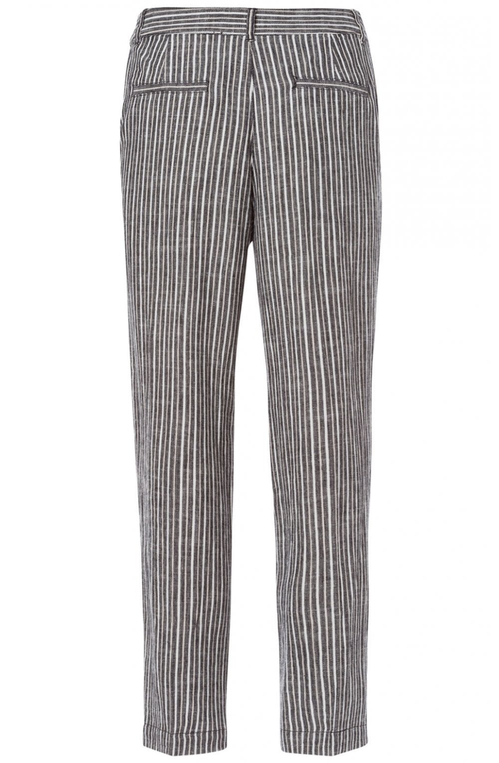 Striped Mona Linen Trousers