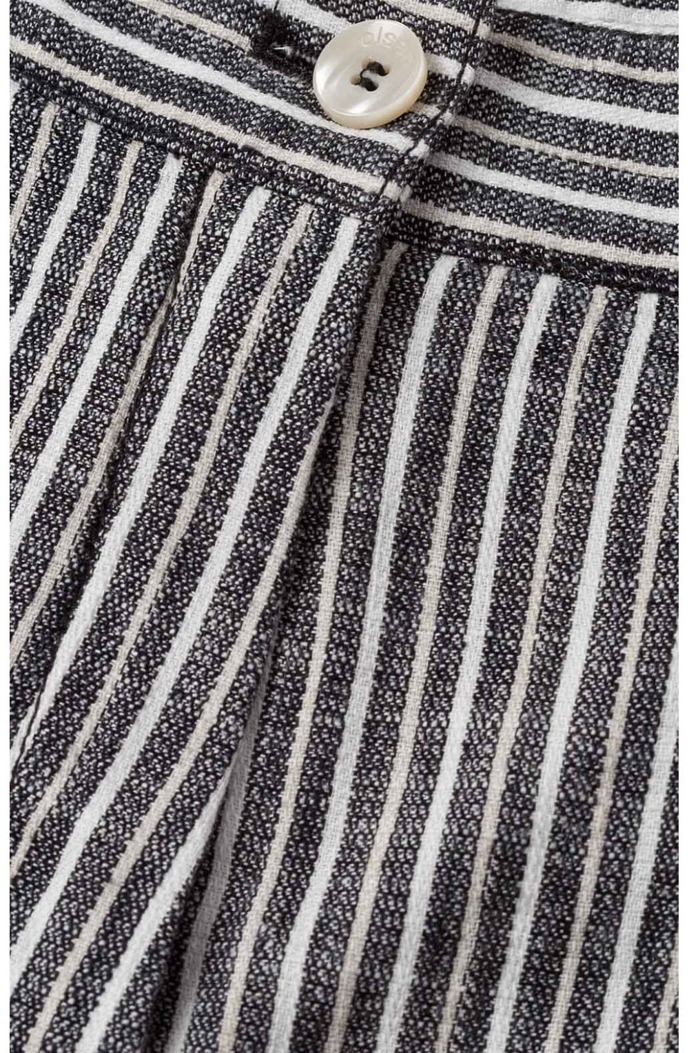 Striped Mona Linen Trousers