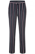 Striped Mona Straight Leg Trousers
