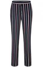Striped Mona Straight Leg Trousers