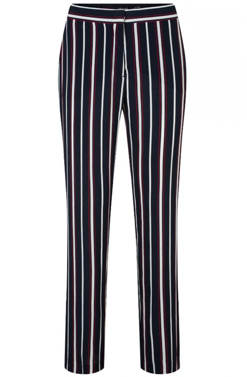 Striped Mona Straight Leg Trousers