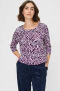 Sweet Orchid All Over Print Clara Top