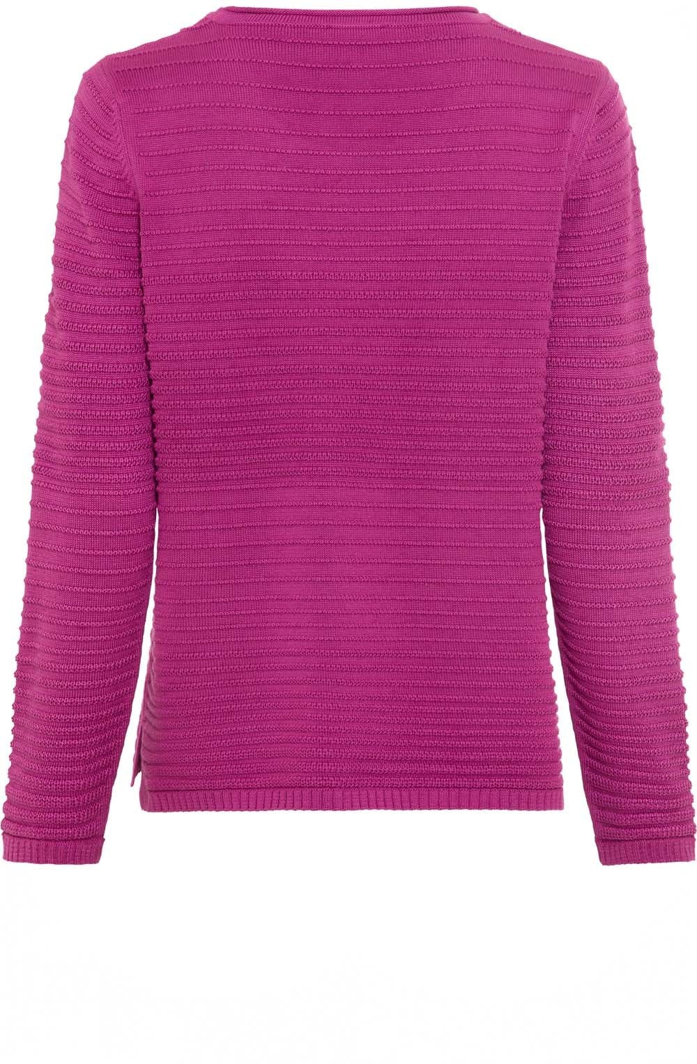 Sweet Orchid Horizontal Knit Henny Jumper