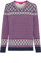 Sweet Orchid Round Neck Hannah Top
