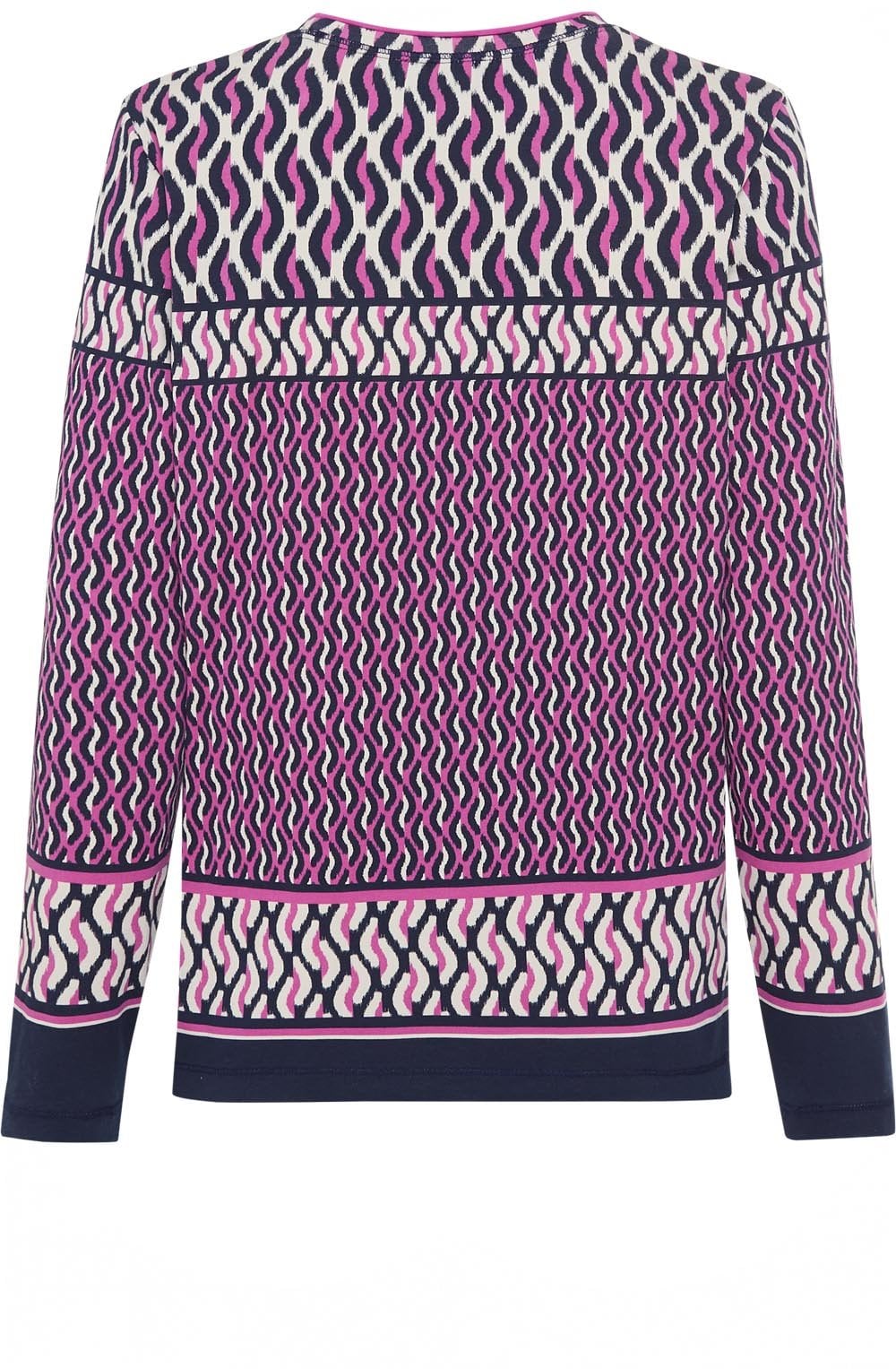 Sweet Orchid Round Neck Hannah Top