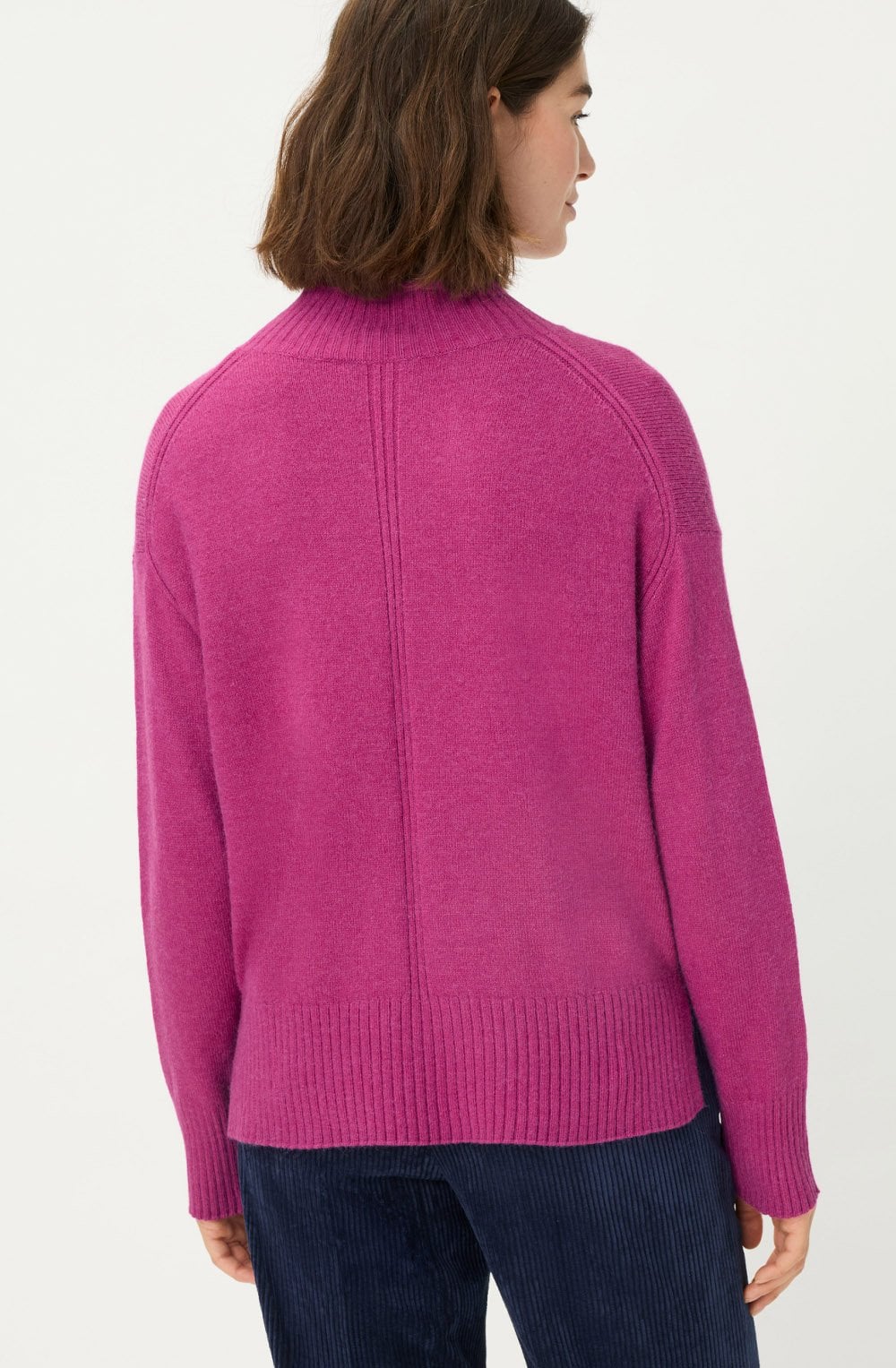 Sweet Orchid Seam Detailed Cora Jumper