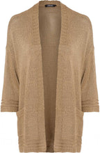 Tan Knit Cardigan