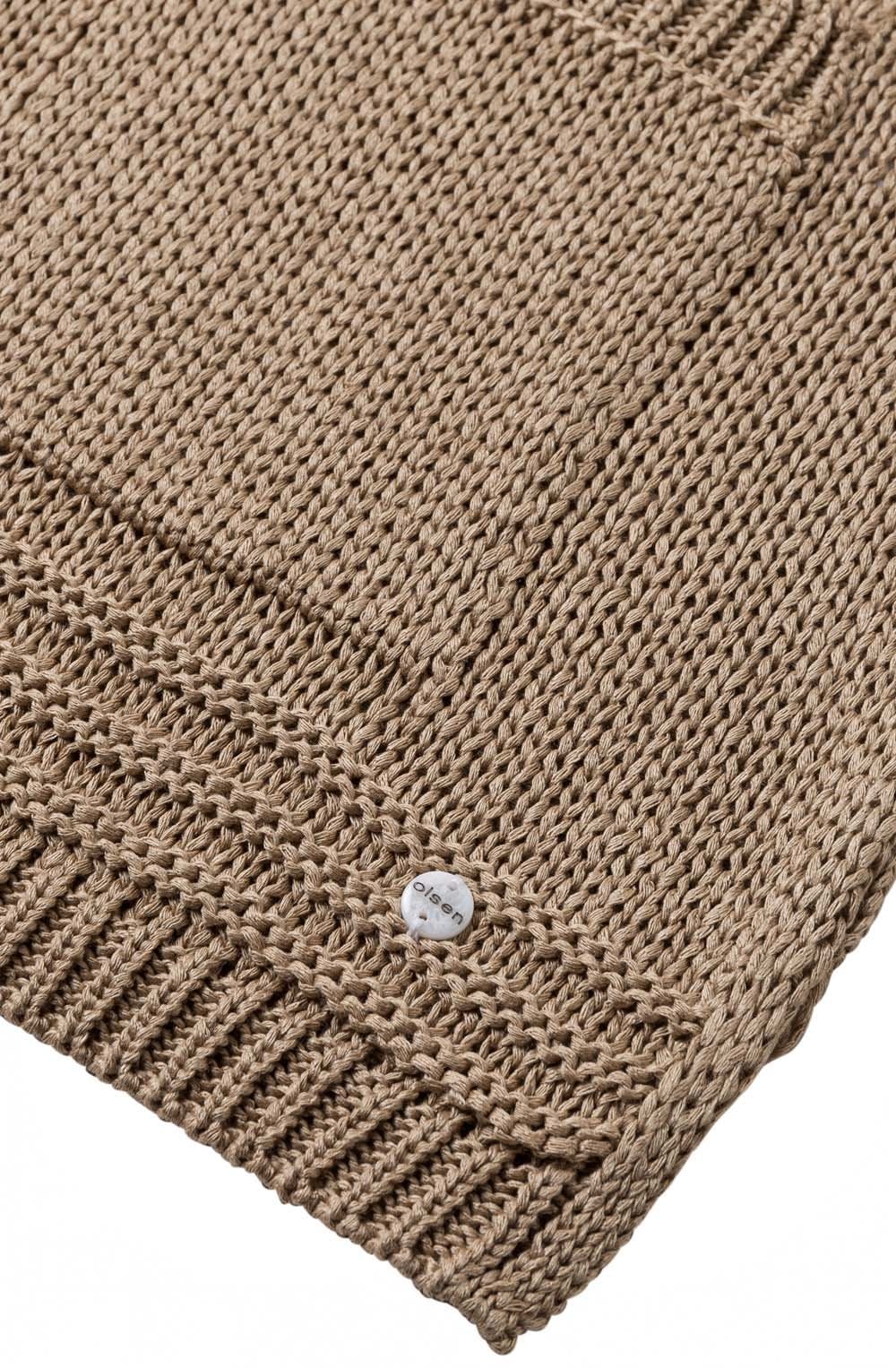 Tan Knit Cardigan