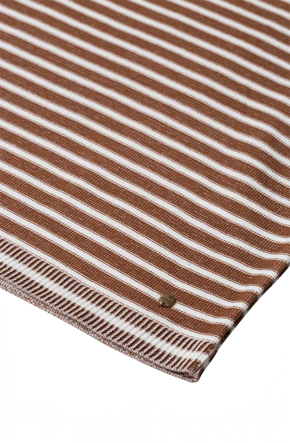 Tan & White Striped Jumper