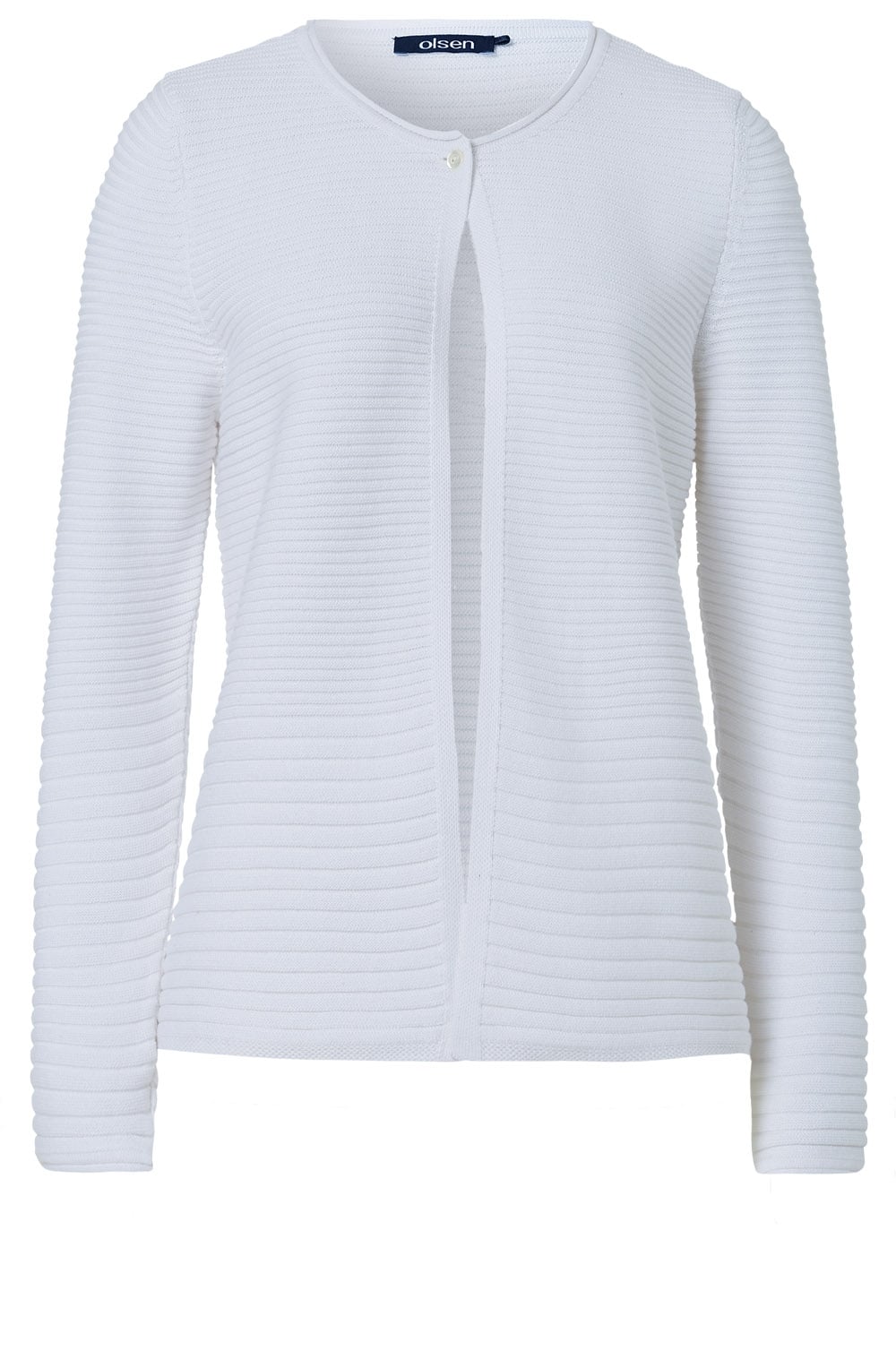 Texture Striped Knit Jacket