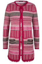 Textured Patterned Cardigan