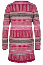 Textured Patterned Cardigan