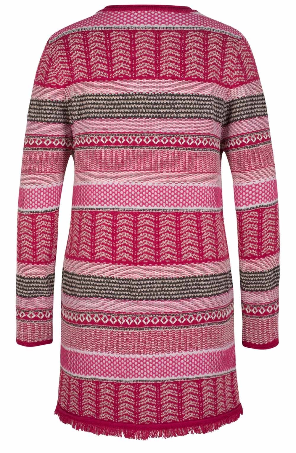 Textured Patterned Cardigan