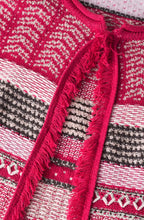 Textured Patterned Cardigan