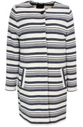 Textured Stiped Coat