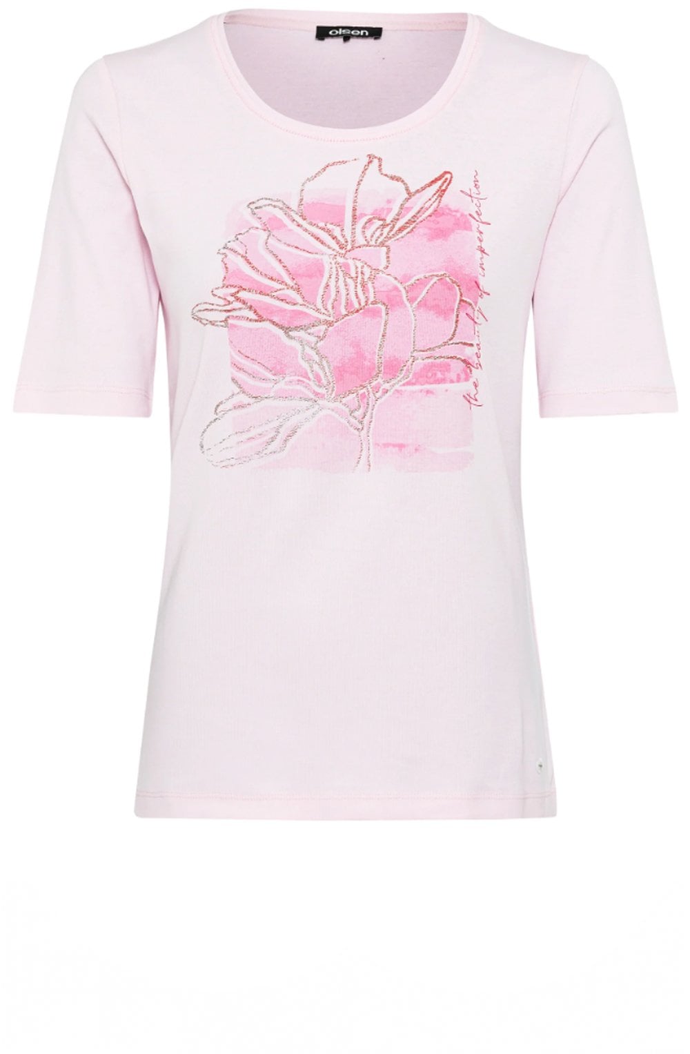 The Beauty of Imperfection Rosy Pink Edda Top