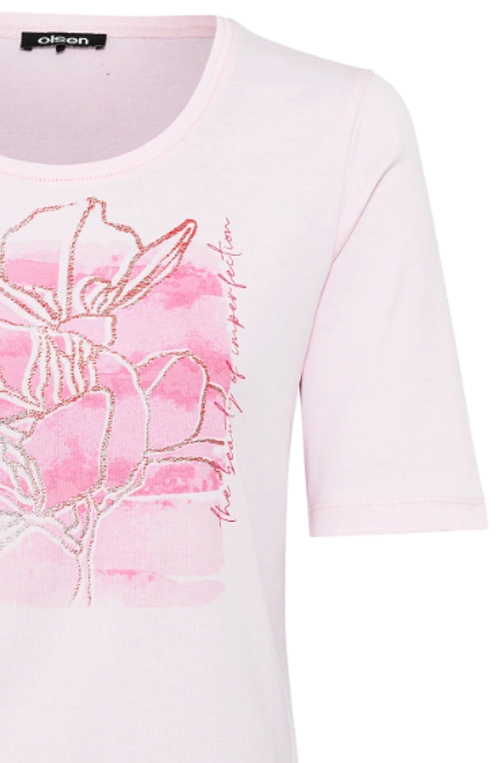 The Beauty of Imperfection Rosy Pink Edda Top